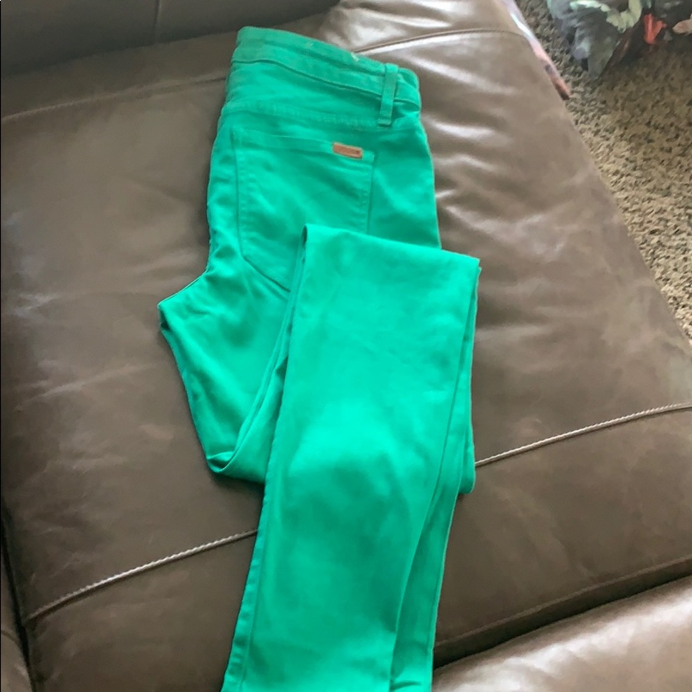 Colored denim